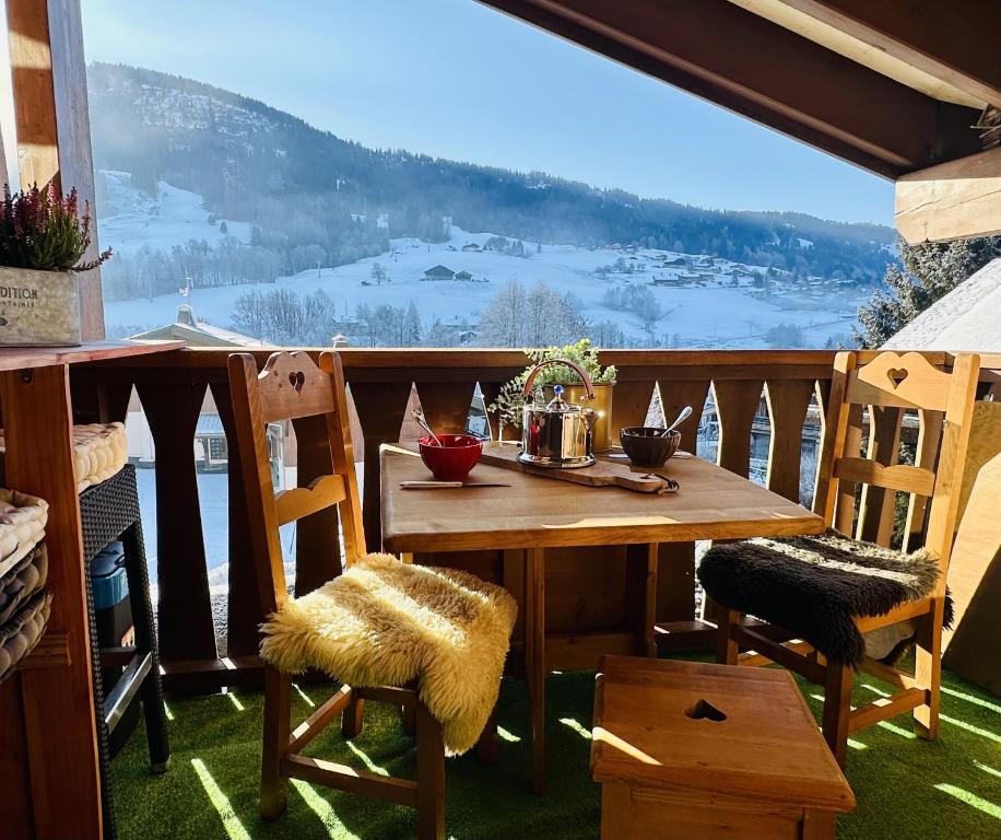 Le Refuge des Meurets 4 pers 2 lits proche Télésiège du Crêt du Midi 1 parking Baclom - 2