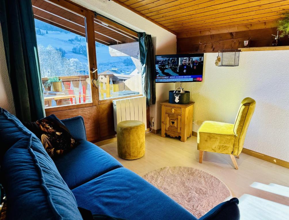 Le Refuge des Meurets 4 pers 2 lits proche Télésiège du Crêt du Midi 1 parking Baclom - 3