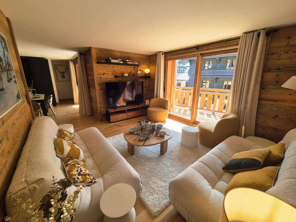 NAGANO 201 | LES GETS | Emplacement exceptionnel en face des pistes au cœur du village | Appartement neuf 3 chambres - 8 personnes - 3