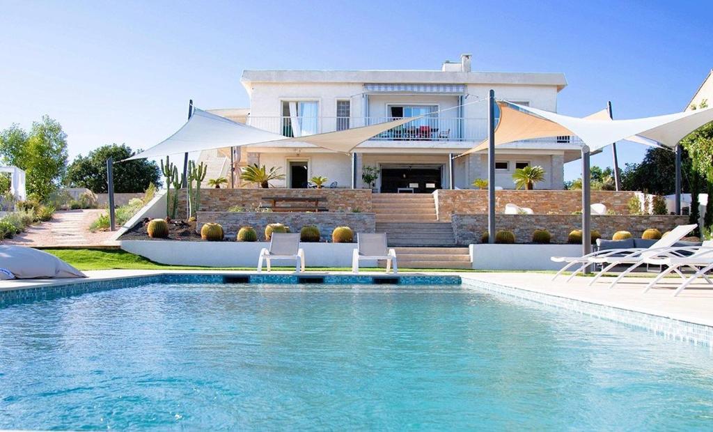 Villa Françoise pour 10 personnes avec vue mer et piscine chauffée à Carqueiranne - 5
