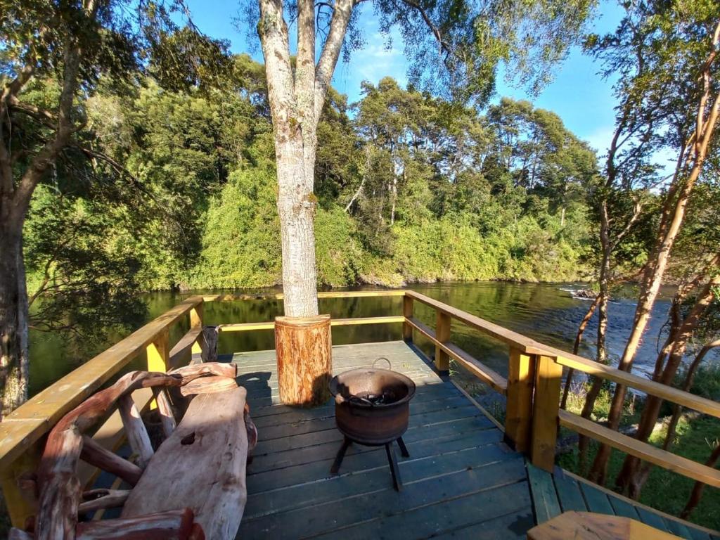 Lodge con Playa Privada a Orillas del Río Maullín - 2