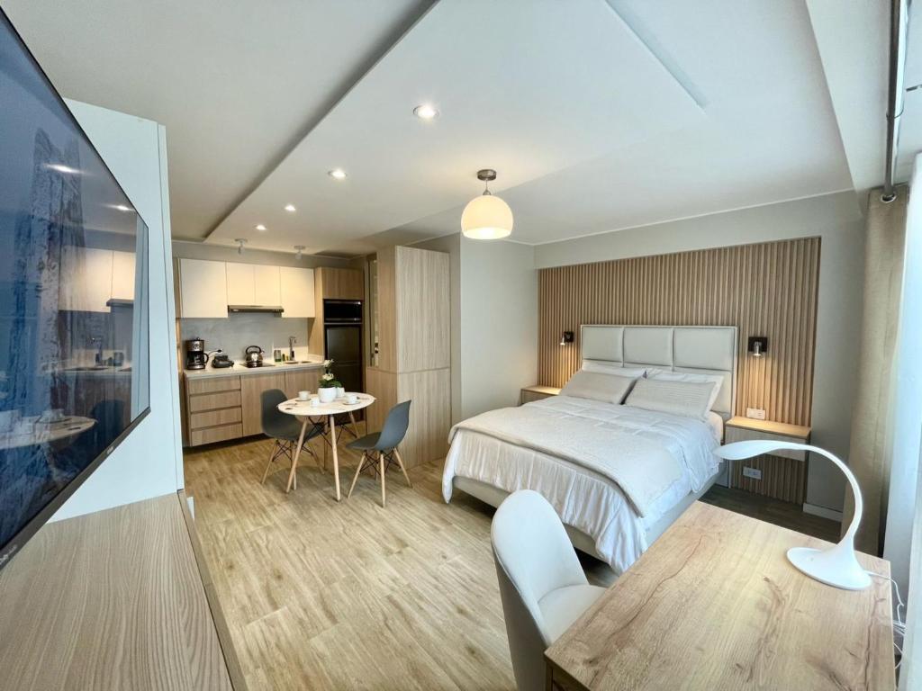 Loft Estudio cocina y lavandería en Miraflores 201 - 1