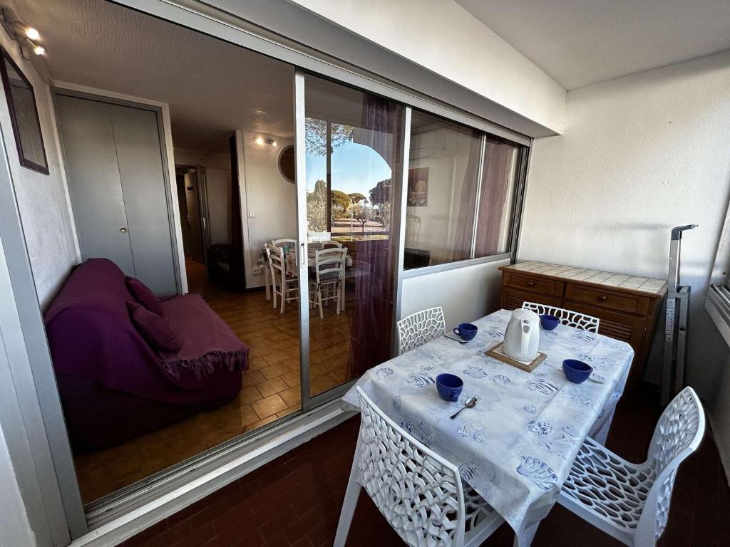 Studio cabine climatisé près de la plage - 4 couchages - FR-1-250-328 - 2