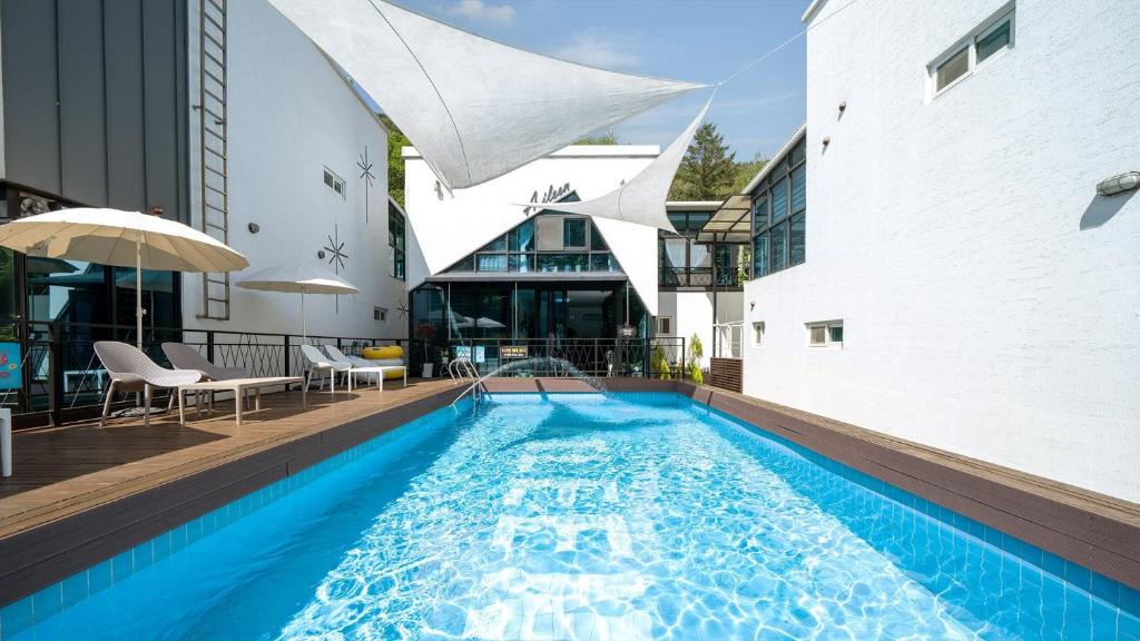 가평 숙소 내부