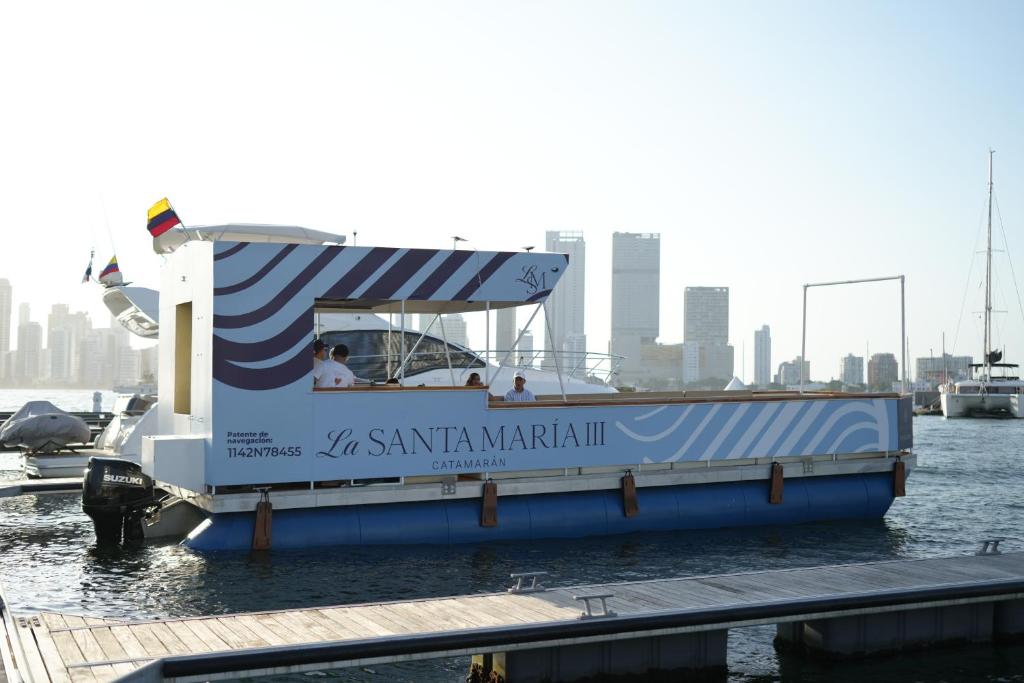 Catamarán La Santa María Tarde Dorada Cartagena - 1