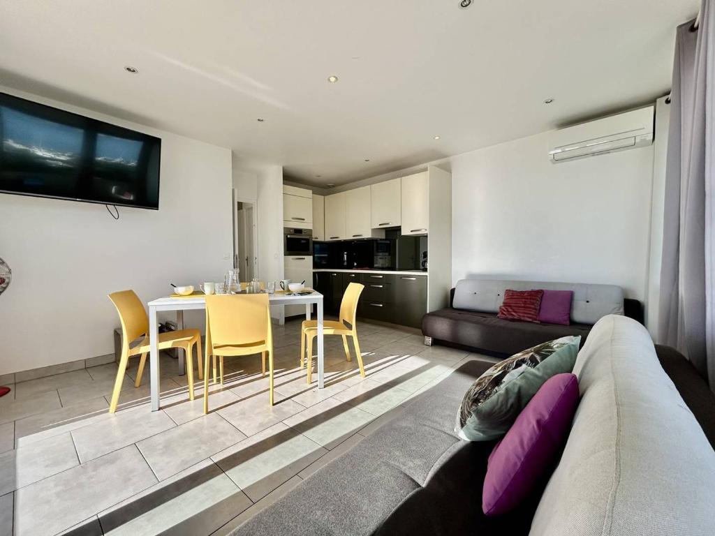 Magnifique 3 pièces avec terrasse et parking, 4 couchages, Villeneuve-Loubet Plage - FR-1-252A-11 - 4