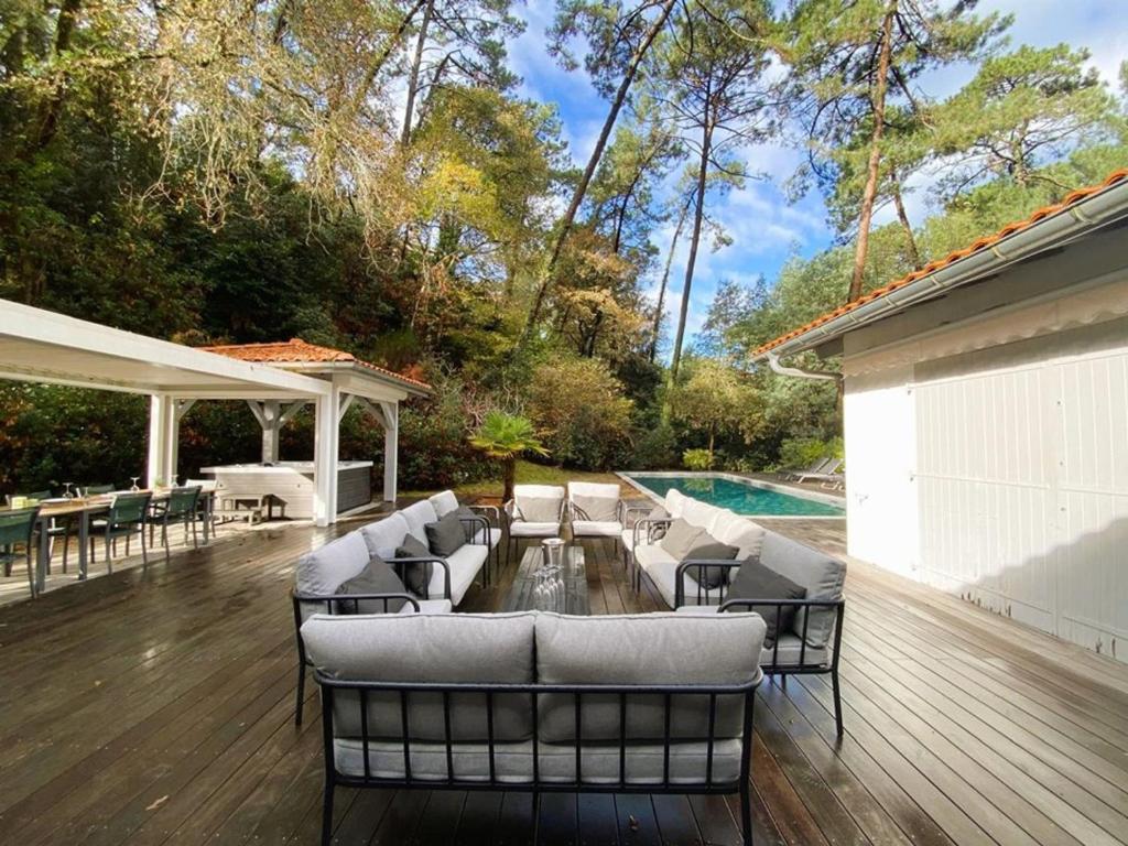 Villa spacieuse avec jacuzzi et piscine chauffée à Hossegor - FR-1-413-261 - 5