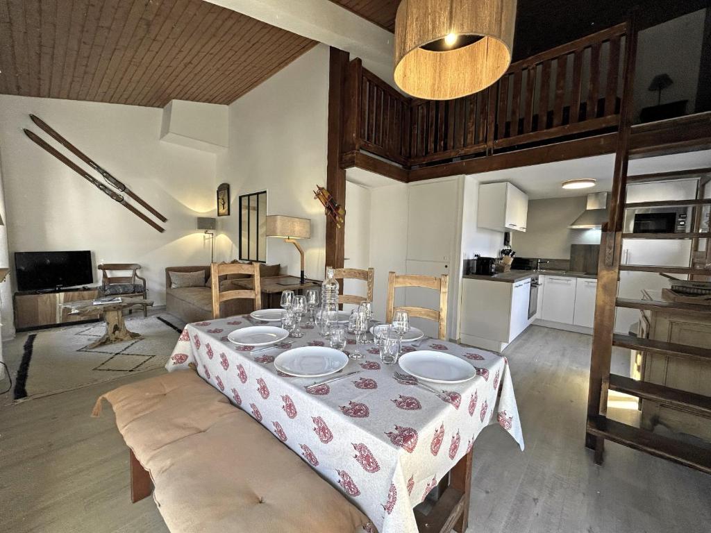 NOUVEAU A LA LOCATION Escale Blanche 1 Appartement 3 etoile avec mezzanine centre du village - 2