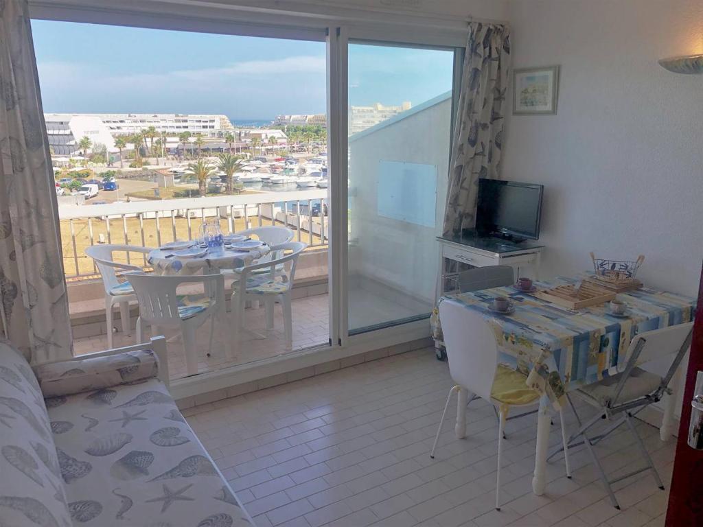 Studio mezzanine 4 couchages CAP D'AGDE NATURISME CN010-595 - 5