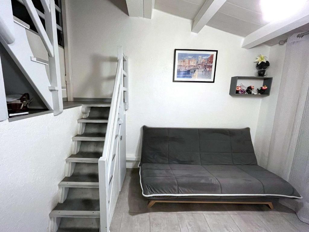 Studio mezzanine climatisé pour 5 avec parking, à 800m de la plage - FR-1-607-238 - 4