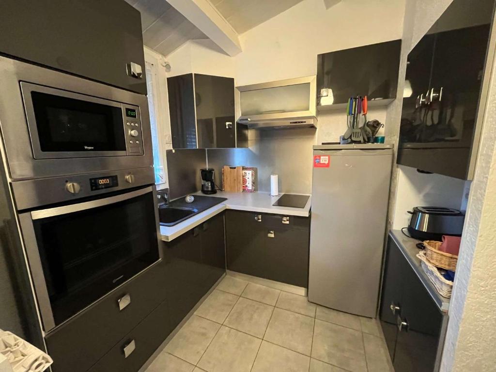 Studio mezzanine climatisé pour 5 avec parking, à 800m de la plage - FR-1-607-238 - 5