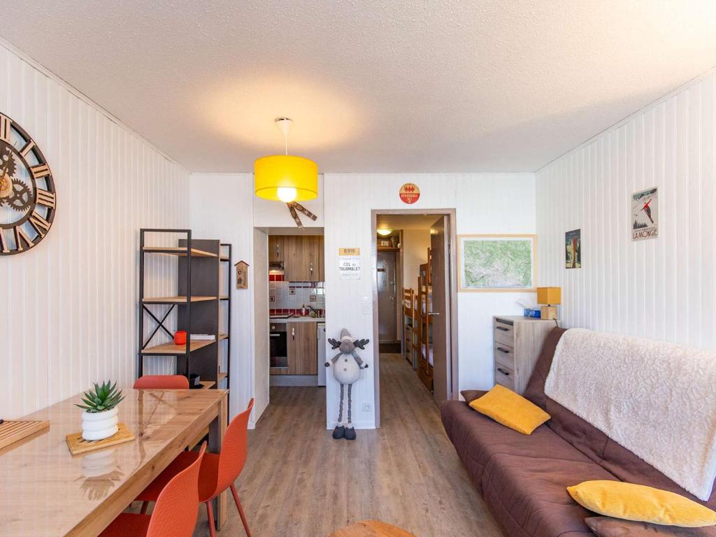 Studio cabine 5 pers, proche pistes, La Mongie - FR-1-404-364 - 2