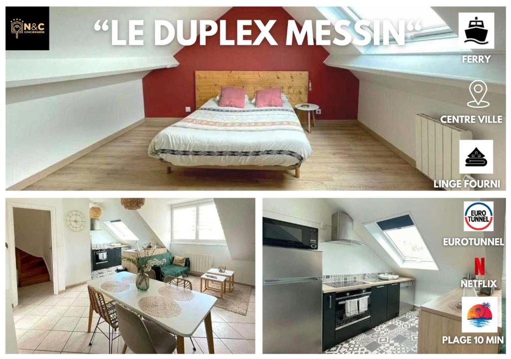 Le Duplex Messin Calais Nord Plage - proche Ferry - 1