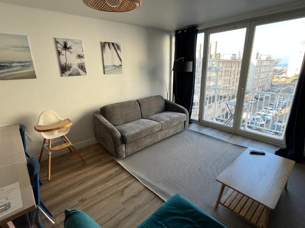 La vigie, un balcon entre port et mer avec parking - 2