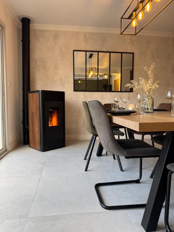 Grande maison 10 pers 4 chambres jardin & parking - 5