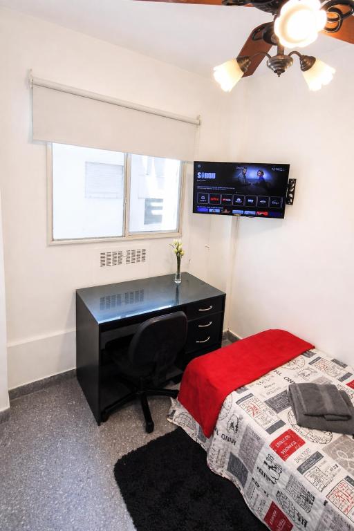 Habitación individual con baño privado solo para estudiantes en Belgrano - 2