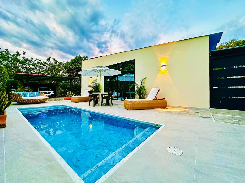 Villa Paz Casa tranquila con piscina privada - 1