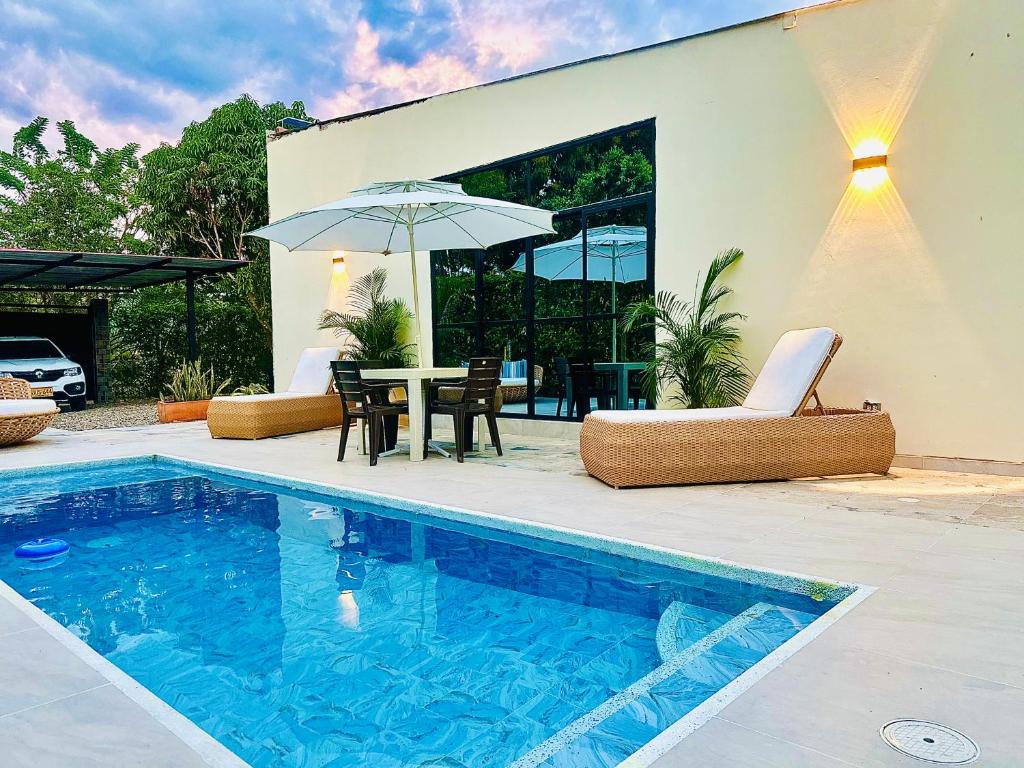 Villa Paz Casa tranquila con piscina privada - 3