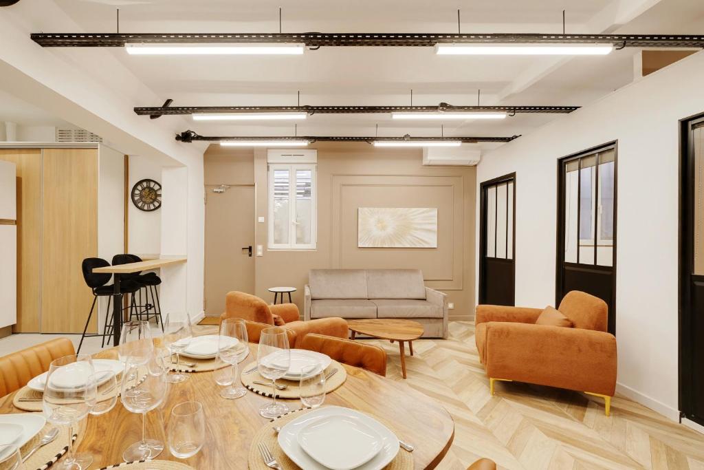 Design loft au coeur de Paris 6P - 1
