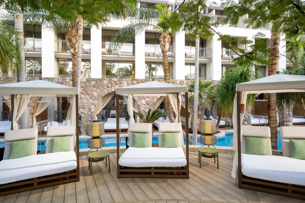 Swimming pool, Isrotel Agamim Hotel in Eilat