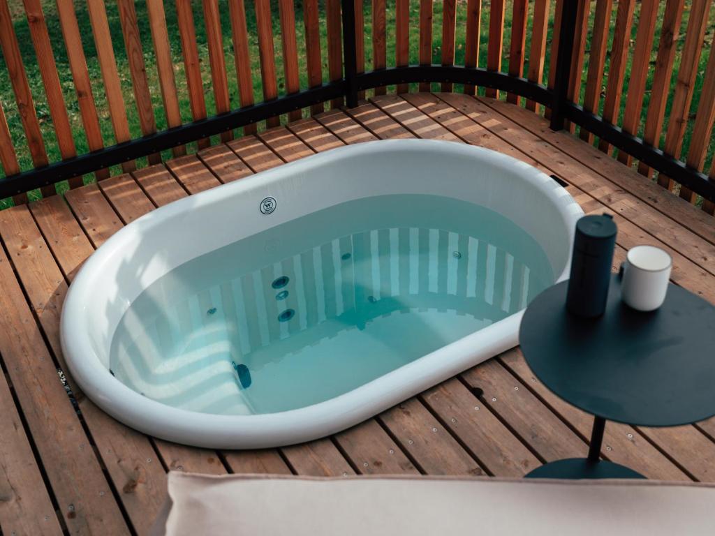 Hapfn Tiny Houses mit Hot Tub - 3