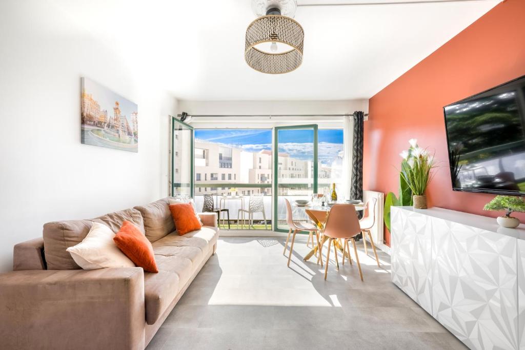 BnGo l Le Spacieux Cocon PartDieu l parking, balcon, 4p - 4