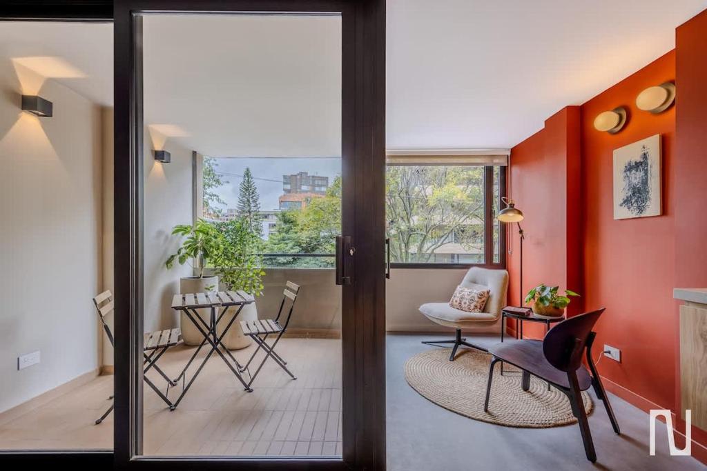 NOK 1BR Loft with Private stylish Balcony - 4
