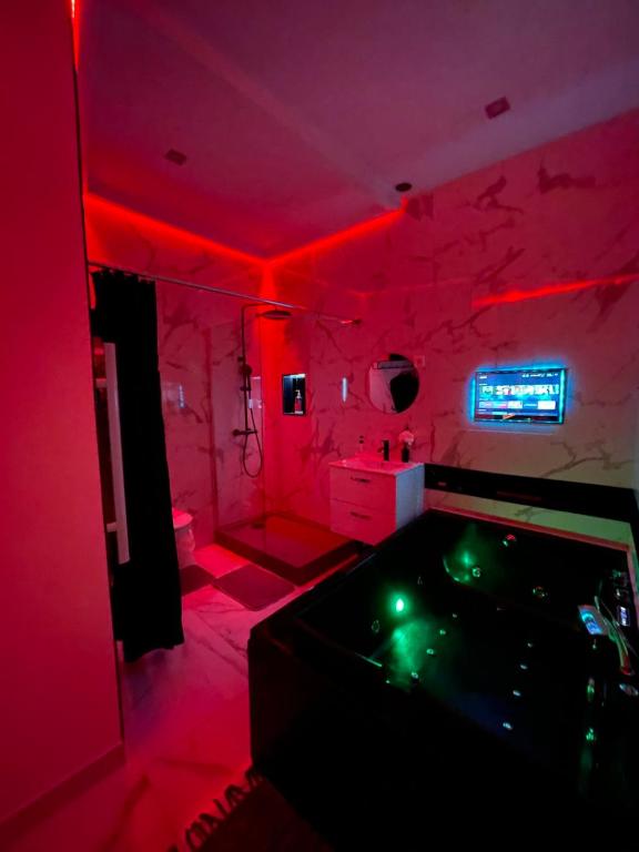 Suite Zen L Amaryllis Jacuzzi TV Integrée Clim Wifi Béziers Centre Arrivée Autonome 24h24 - 4