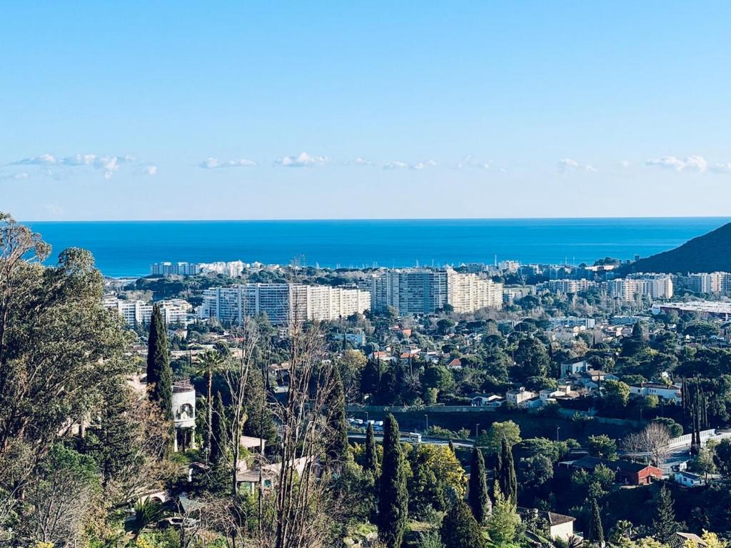 Villa les Amandines 110 m2 swimming pool, sea view air conditioning - 4
