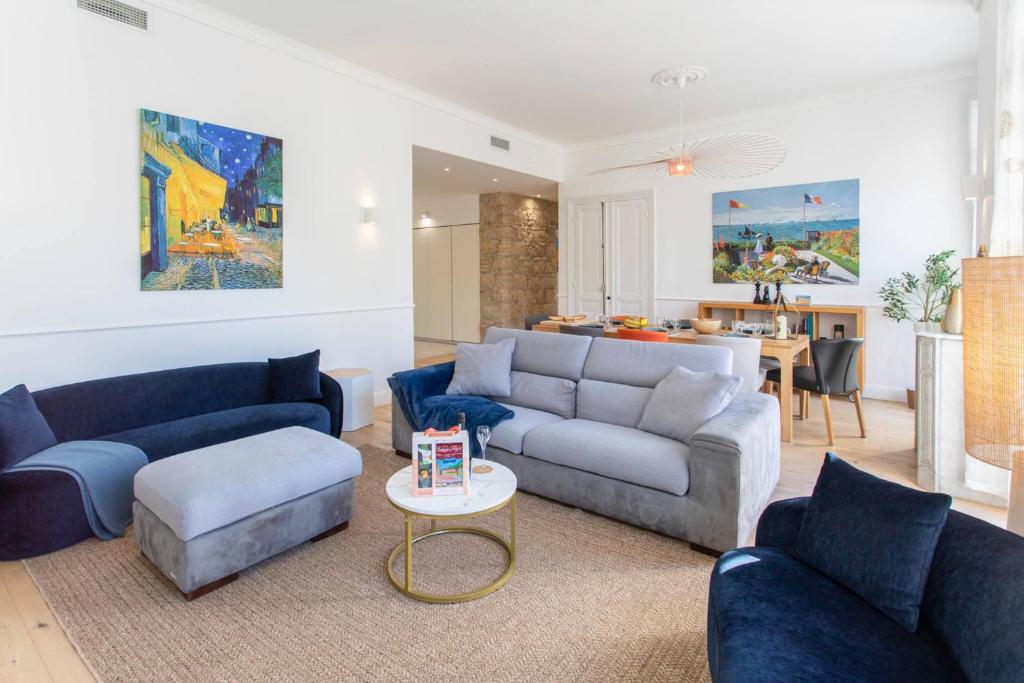#17 Staywizus -Suite Gioffredo 3 BDR AC - 5mins Vieux Nice Port - 3