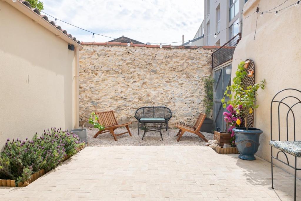 Maison Vue Mer & Calanques - Front de Mer Pointe Rouge - 4 chambres - 4