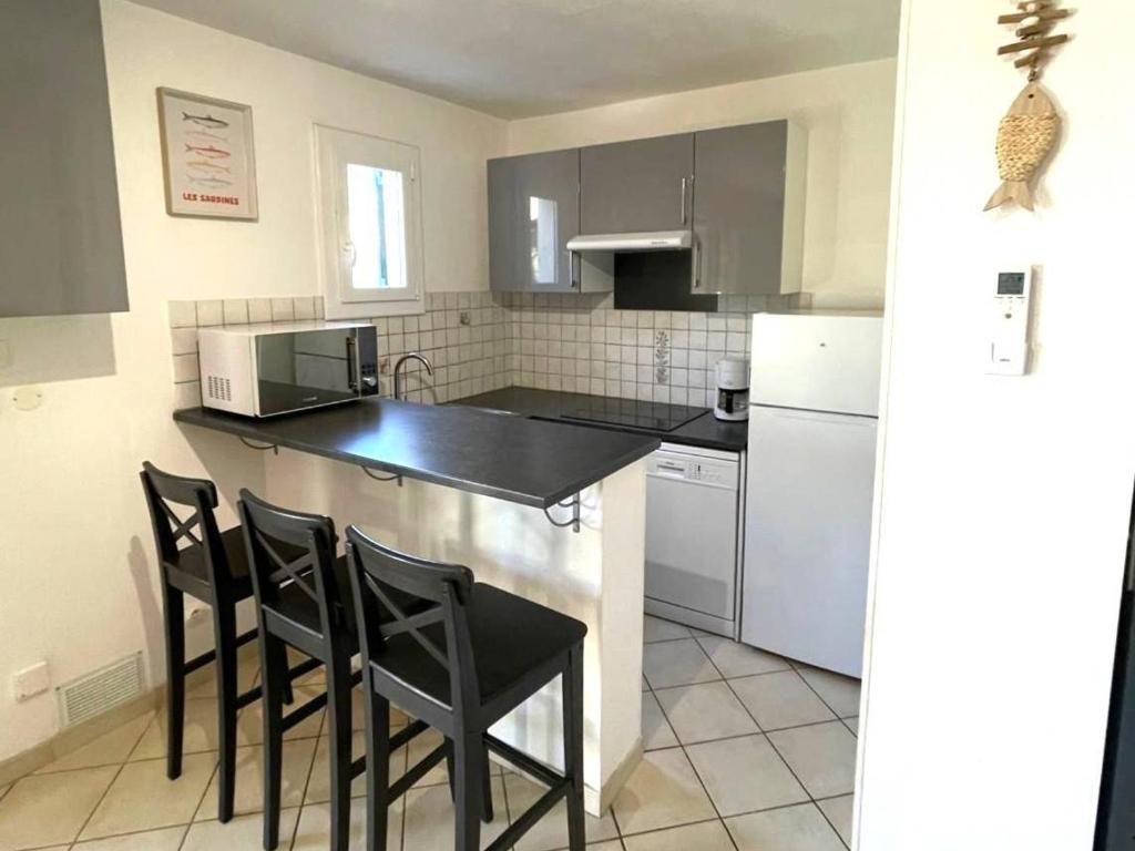 Villa T3 climatisée pour 6 avec piscine et parking au Cap d'Agde - FR-1-607-239 - 3