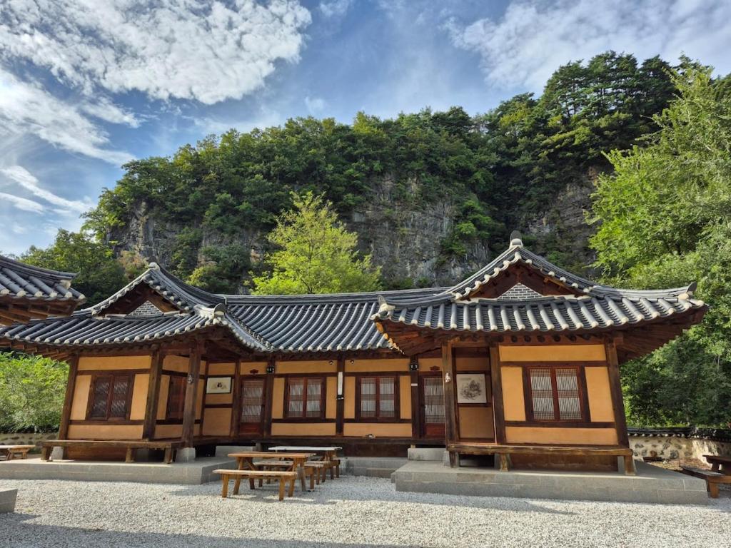 정선 계곡 숙소 내부