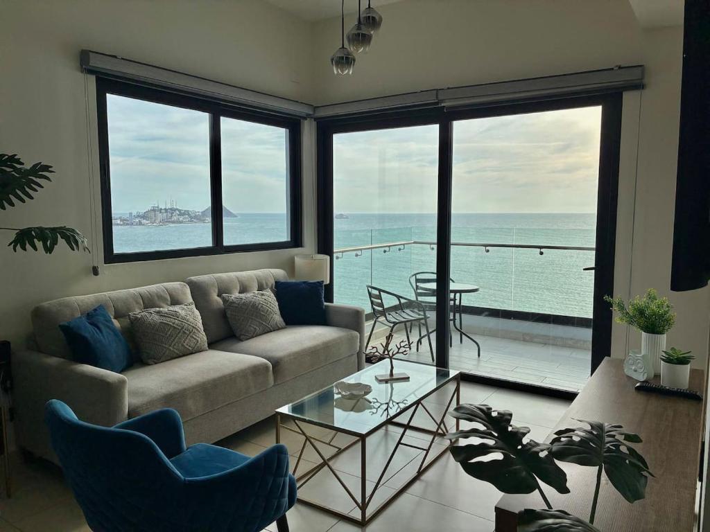 Vista al Mar desde el piso 20, Moderno Con Alberca - 2