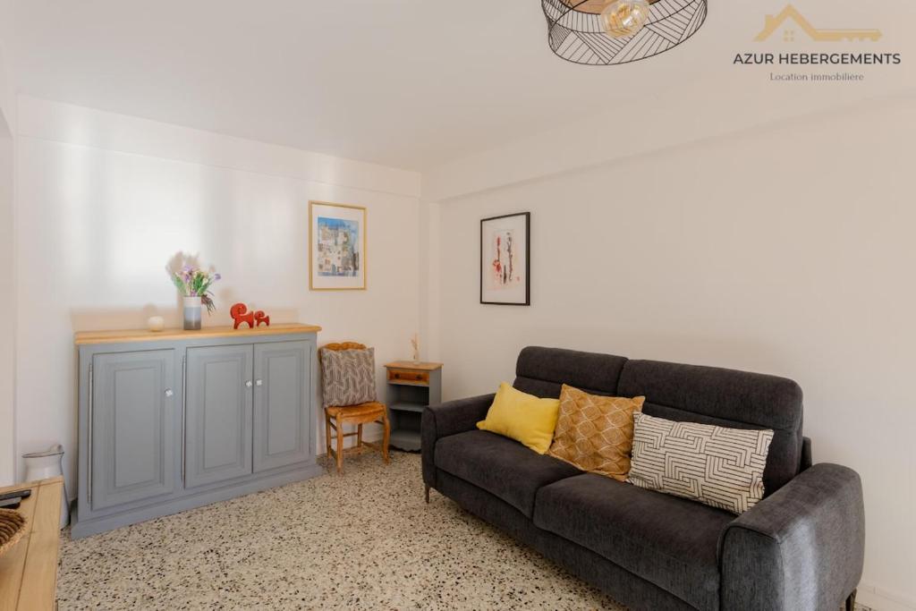 Cagnes Centre 4 pers, terrasse parking - 5