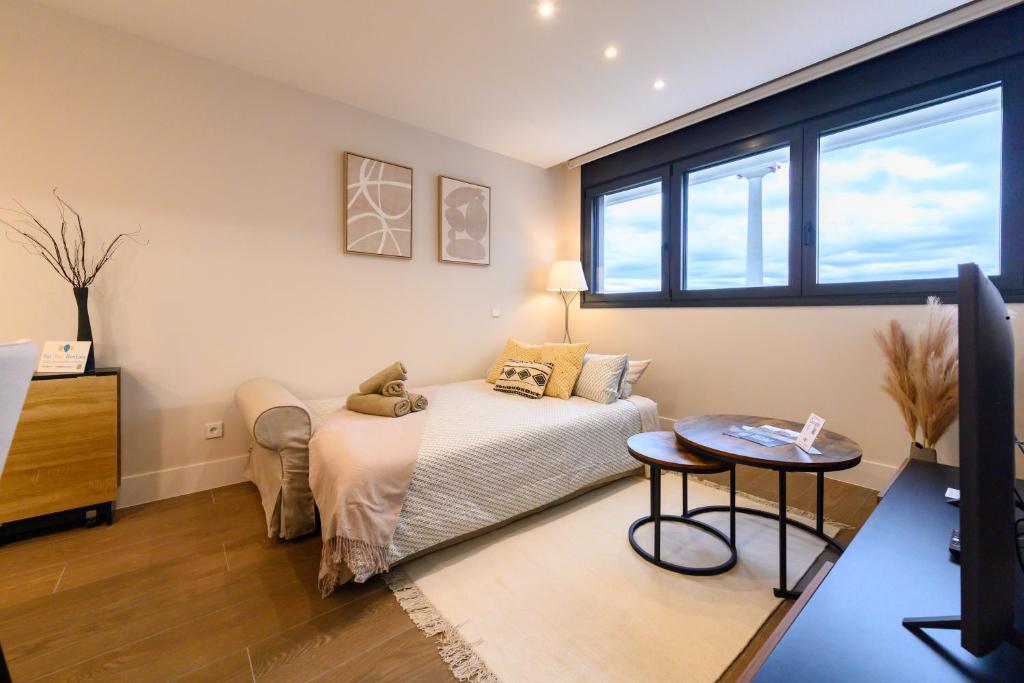 JES214B - Piso de lujo de 1 dormitorio con hermosas vistas a la ciudad - Alquiler temporal - 4