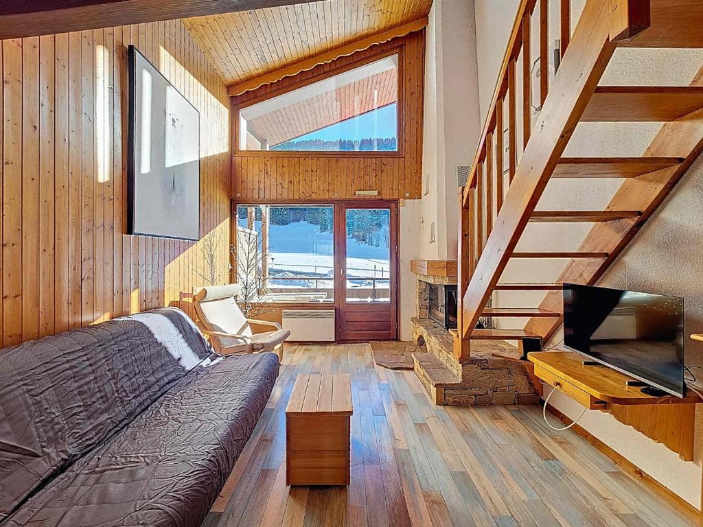 Duplex cosy 55m² pour 6 pers. à La Clusaz, animaux admis, wifi inclus - FR-1-818-32 - 1