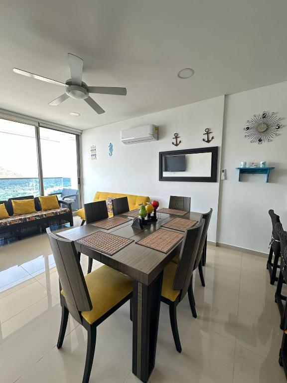 Apartamento con vista al mar y a la montaña en Santa Marta - 5