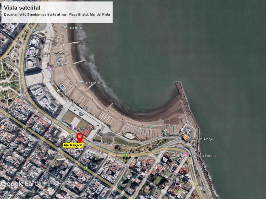 3 Ambientes Frente al MAR, a pasos del Casino y del Torréon, en la mejor zona de Mar del Plata - 1