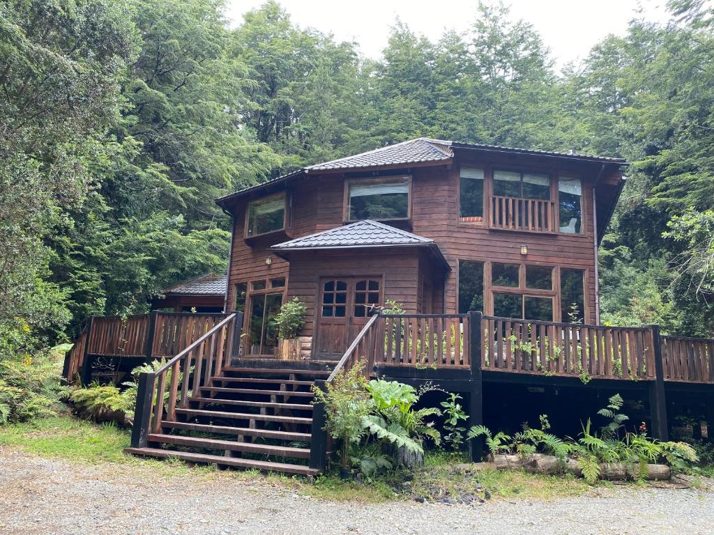 Casa Exclusiva en Reserva Huilo Huilo, 16 personas - 2