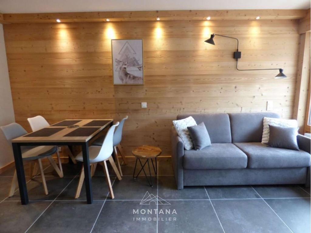 Studio rénové pour 4 personnes avec balcon au Grand-Bornand - FR-1-458-272 - 1