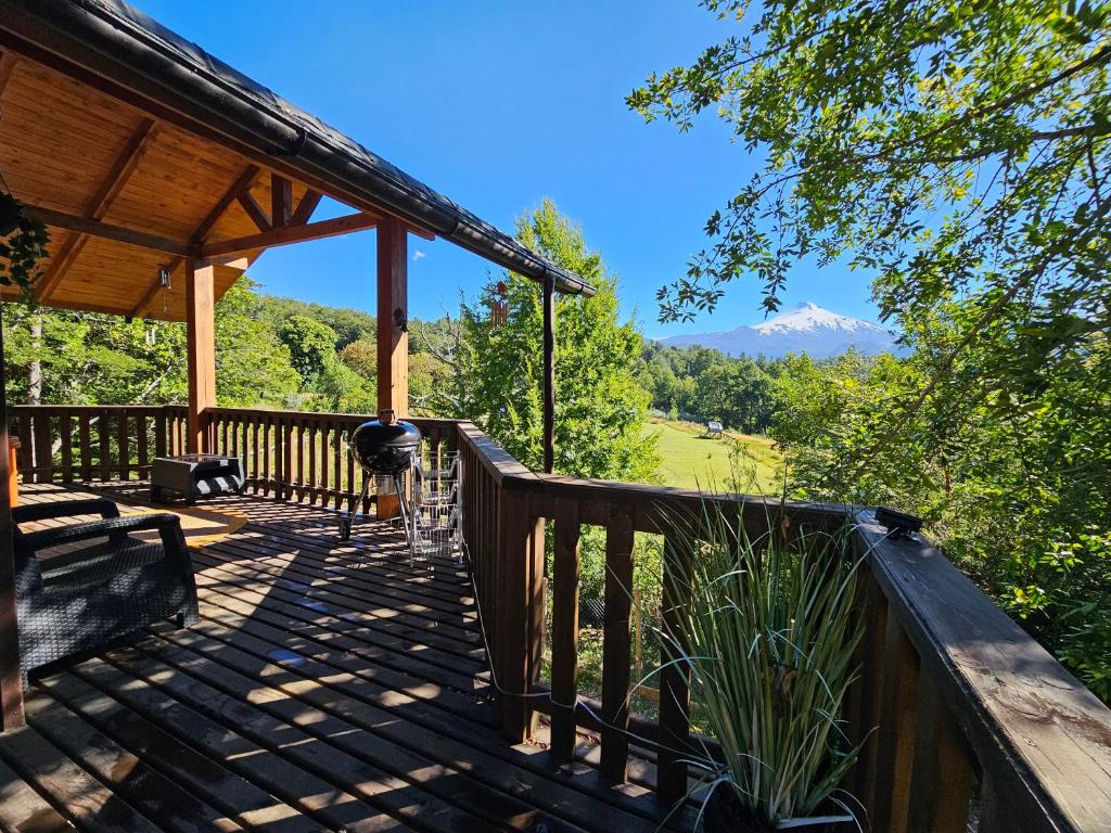 CASA CON VISTA AL VOLCAN Y TINAJA a MINUTOS del CENTRO PUCON - 5