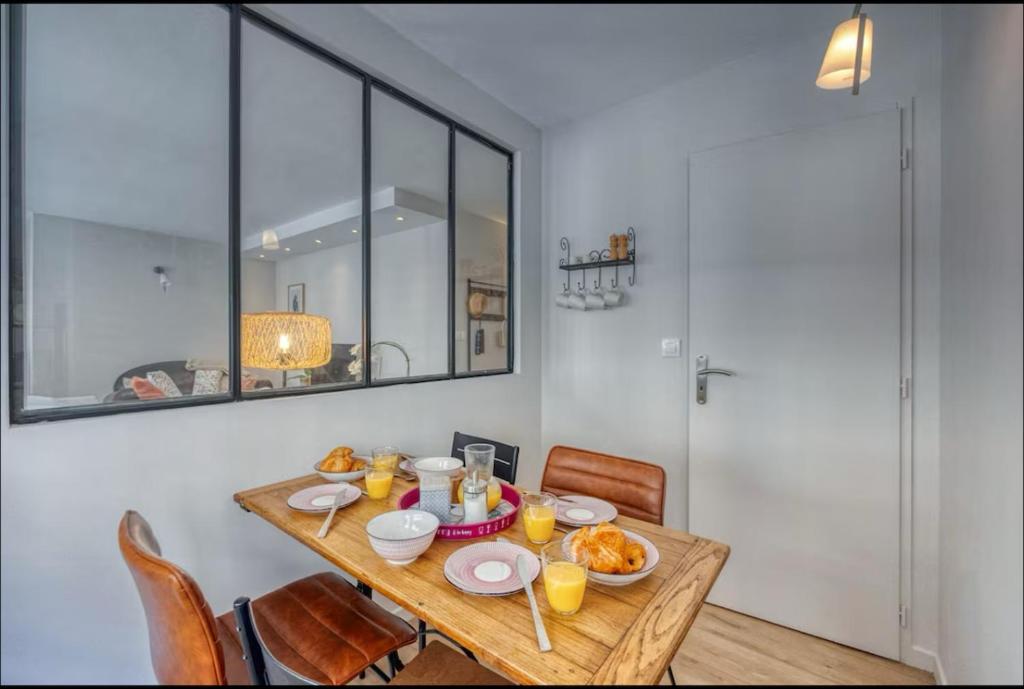 Le VAUCANSON Hyper-centre lumineux et chaleureux T2 ,1 chambre, 2 lits - 4