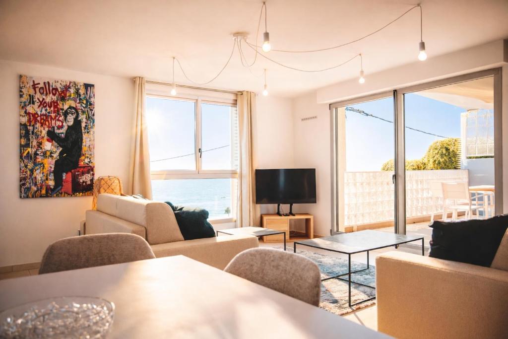 Sea View Duplex T3 Near Monaco & Beach Parking - 5