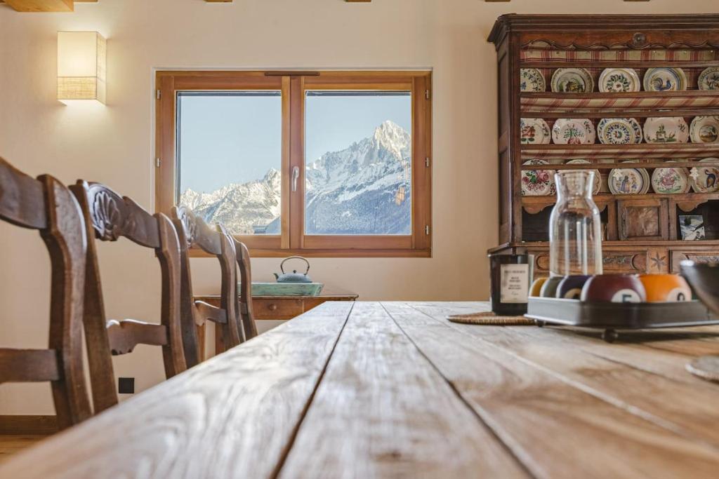Marmottes - Chalet 7CH Familial 200m2 Cheminee Calme Vue - 2