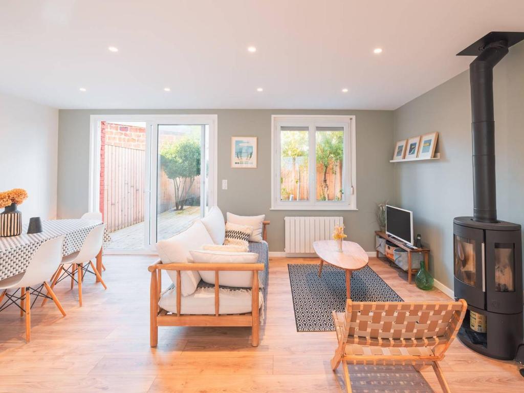 Charmante maison 3 chambres Quentovic, WiFi - FR-1-821-11 - 2