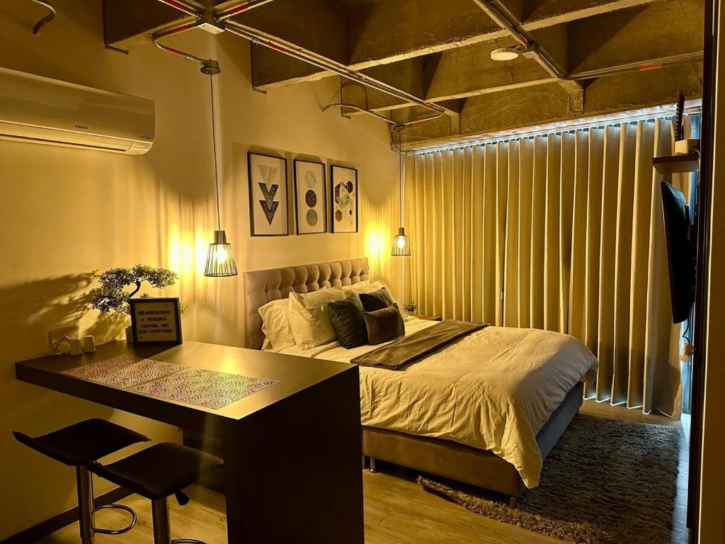 Suite tipo loft de lujo cerca al aeropuerto con AC - 5
