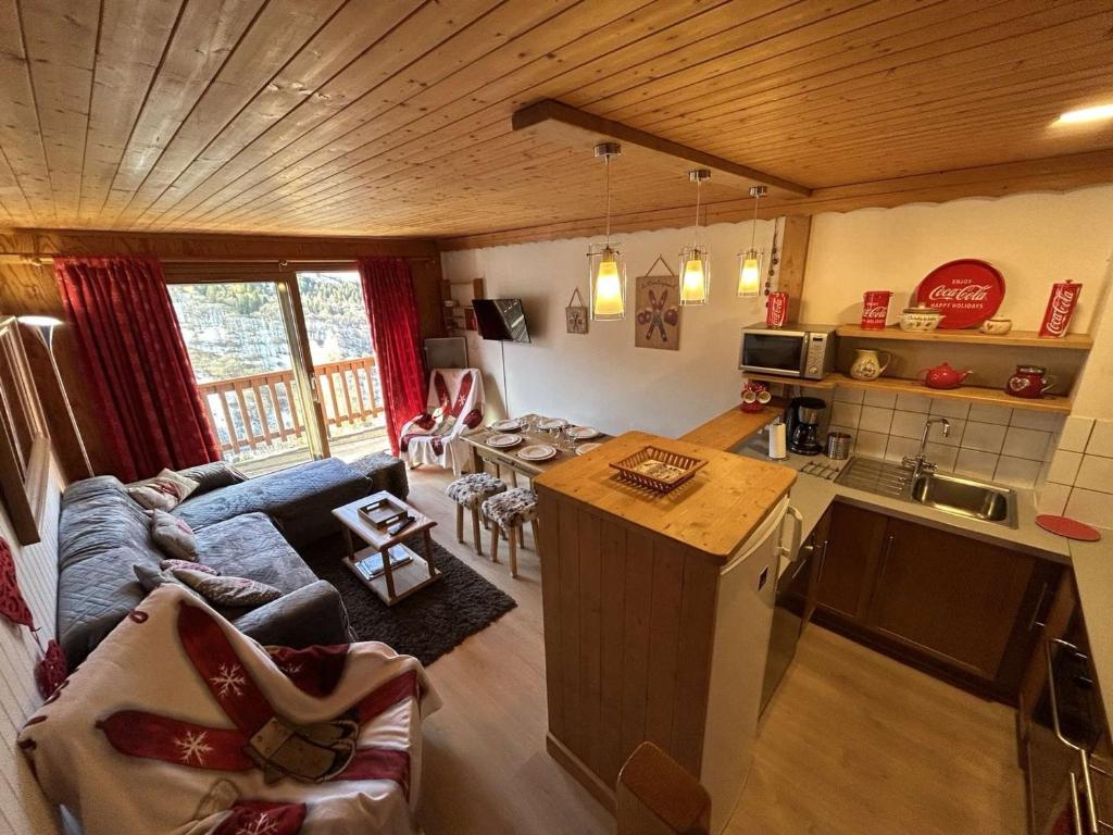 Appartement 3 pièces, 6 pers, proche pistes, parking - FR-1-180-365 - 1