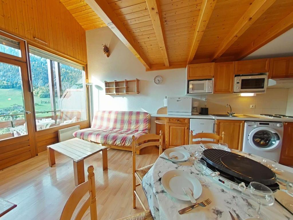 Appt 2P + mezzanine pour 6 - skis aux pieds - garage - WIFI - FR-1-241-21 - 1