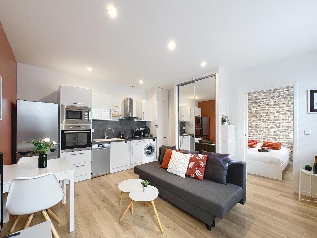 Le Rémois - Appartement rare - Cour privée - Parking - Reims - 1